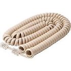 112049 Ivory Modular Handset Coil Cord 8598481832514