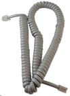 1200gr Cablesys Icc Curly Telephone Handset Cord Dolphin Gray 677142042955