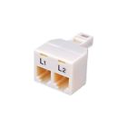 141094-00 Monster Cable Two Line Duplex Phone Adapter Conductor 050644698286