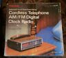 43-546 Radioshack Vintage Radio Shack Cordless Telephone Digital Clock Nib