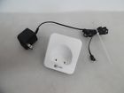 4h20 At White Phone Handset Cradle Charger And Ac Adapter