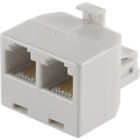 30878761918 76191 Power Gear Duplex Wall Jack Adapter