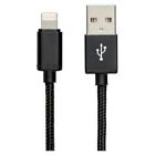 7938 Fonegear Fuse Lightning Usb Charge Sync Cable Black 842935079382