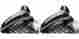 7x2x2-12 7520015923859 Skilcraft Curvedplastic Telephone Shoulder Rest Height Black 2 Packs 635909137535