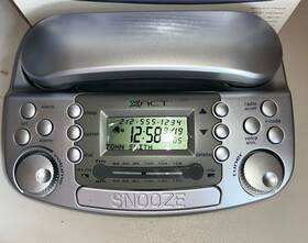 Act Xci9903s1 Integrated Clock Radio Telephone With Caller Id