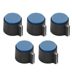Anderson Detector Shafts 0919-blue 5-pack Blue Knob Set For Minelab Excalibur Metal Easy Grip
