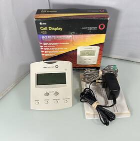 At&t 107855442 At&t Lucent Caller Id Call Display 425 Multi-lingual Name And Number White - New