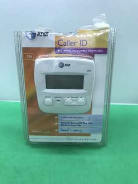 At&t 650530911811 Rare Vintage At&t Model 326 Telephone Caller Id Color Windchill White Att