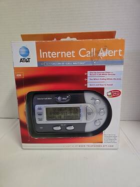 At&t 89-4001-03 Att Internet Call Alert With Caller Id/call Waiting 438