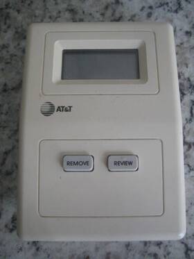 At&t B1if At&t Caller Id Lcd Display Wall Mountable Or Desk Folding Stand Genuine Ec