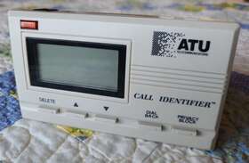 Atu 1000m Telecommunications Model Caller Id Machine Vintage Works