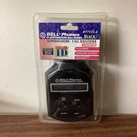 Bell 77111-4 Phones Digital Caller Id Alphanumeric Call Identifier #77111-4brand New