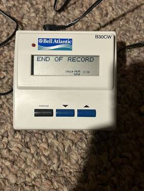 Bell B30cw Vintage Atlantic Caller Id Model Landline Phone Hookup Home Phonerare