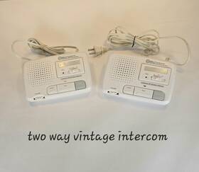 Bell Equipment Ho7600 Vintage Three Channel Wireless Intercom Two Way Speaking