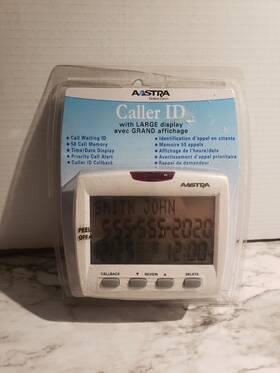 Bell Sonecor At-50cwld Aastra Telecom Large Display Caller Id New 50 Call Memory
