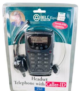 Bell Sonecor Be-200ht Equipment Headset Telephone With Caller-id