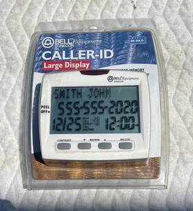 Bell Sonecor Be-5old Equipment Caller-id Model New In Package Free Shipping