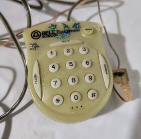 Bell Sonecor Ds-50 Equipment Mini Telephone Sparkling Green Belt Clip Headset