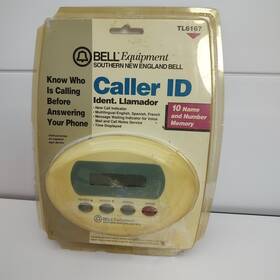 Bell Tl6167 Equipment Southern New England Caller Id 10 Name And Number