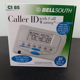 Bellsouth 15106 12731 New/open Box Ci 85 Caller Id With Call Waiting And 80 Memory