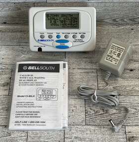 Bellsouth 715106128878 Vtg Bell South Ci-85xl Caller Id With Call Waiting 80 Number Memory New No Box