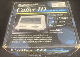 Beltronics Ad101 Bel-tronics Caller Id / Call Blocker Digital Voice Unused Nos
