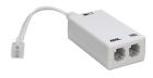 Cdsl-2p Qvs Port Dsl Line Filter With Phone Jack 037229710618