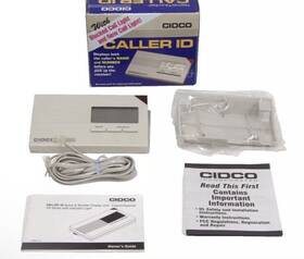 Cidco Sa-601a-01 Caller Id Displays 60 Name And Numbers Call Blocked Light With Box