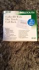 Cl67 Bellsouth Bell South Caller Id Cl