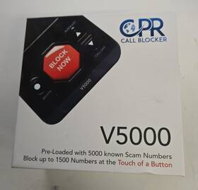 Cpr Call Blocker Cpr-5000 5000 For Landline Phones - Block Robocalls Stop Spam Callers