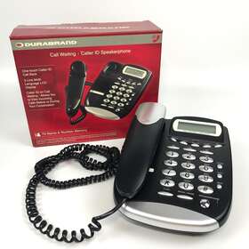 Durabrand Ph-5595 Retro 90s Phone Caller Id Call Waiting Speakerphone Land Line
