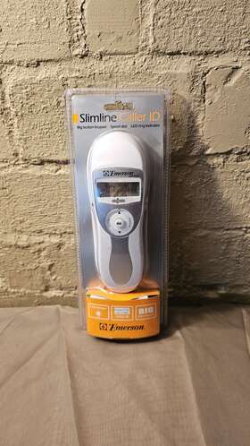 Em2515 Emerson Slimline Caller Id Desk Wall Mountable New