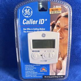 Ge 2-9016s6 Caller Id Display Box White 99 Memory Large 3-line