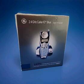 Ge 27930ge4 2.4 Ghz Caller Id Blue