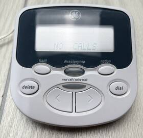 Ge 29092gc1-a Home Caller Id Model With Power Supply No Batteries Included