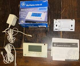 General Electric 2-9079 Ge Big Display Caller Id System - Higlo Blue Backlit