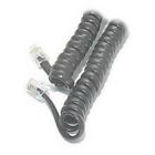 Ichc406fmg Cablesys Icc Curly Telephone Handset Cord Dark Gray 677142042795