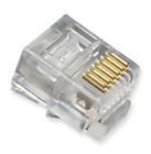 6p6c Icmp6p6cft Icc-icmp6p6cft Icc Modular Phone Flat Cord Plugs Stranded Wire Package Of 100 633758001984