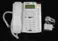 Itt-2220frost Cortelco Colleague 2 Line Corded Speakerphone W 3 Lcd Frost 048044222057