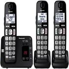Kxtge433bk-1 Panasonic Cordless Phone Handsets 646791371587
