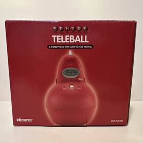 Memorex Msp-ph2400 Sphere Teleball 2.4ghz Phone With Caller Id/call Waiting