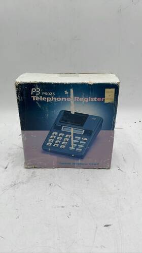 P3 International P5025 Telephone Register Call Logger Built-in Printer