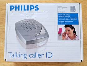 Philips Sja9190 Talking Caller Id Sja9190/17 Voice Announce