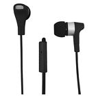 Pm1001seb Amertac Zenith Stereo Earbuds With Microphone Black 070686845028