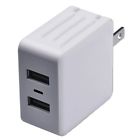 3.1070686843161 Pm1002uw31 Amertac Zenith Dual Usb Wall Charger White Amp 070686843161
