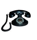 1921 Pmt-christie-bk Paramount Decorator Phone Style Push Button Black 870586000271