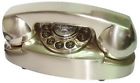 Princess-sv Paramount Pmt-princess-sv Princess Phone 1959 Style Push Button Silver 870586000646