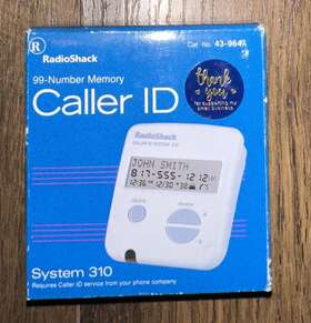 Radioshack 43-964a 99 Number Memory Caller Id43-964a System 310 Brand New Old Stock