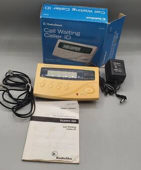 Radioshack 43-971 Radio Shack Call Waiting Caller Id System Model # 43-971. Read