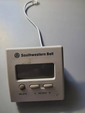 Southwestern Bell 1k77 Caller Id Model Pa Telephone Appliance Listed